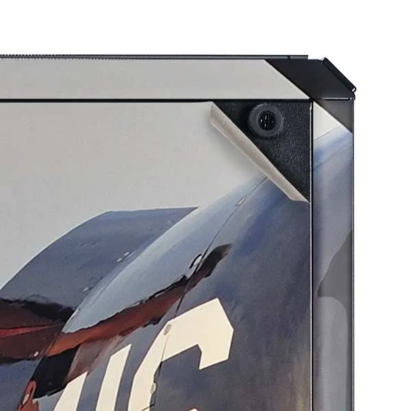 1940s Navy Pin-Up Girl On Corsair Fighter Plane Cooler Master MasterBox Q300L Mini Tower Skin