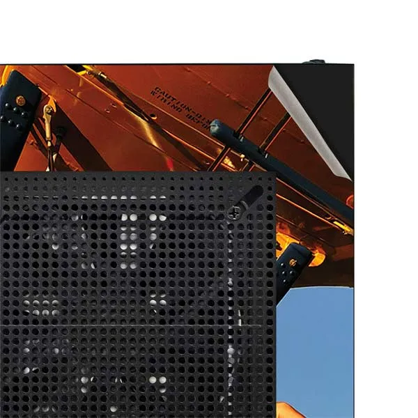 1940s Pin-Up On Stearman Biplane NZXT H510 Compact ATX Mid-Tower Case Skin