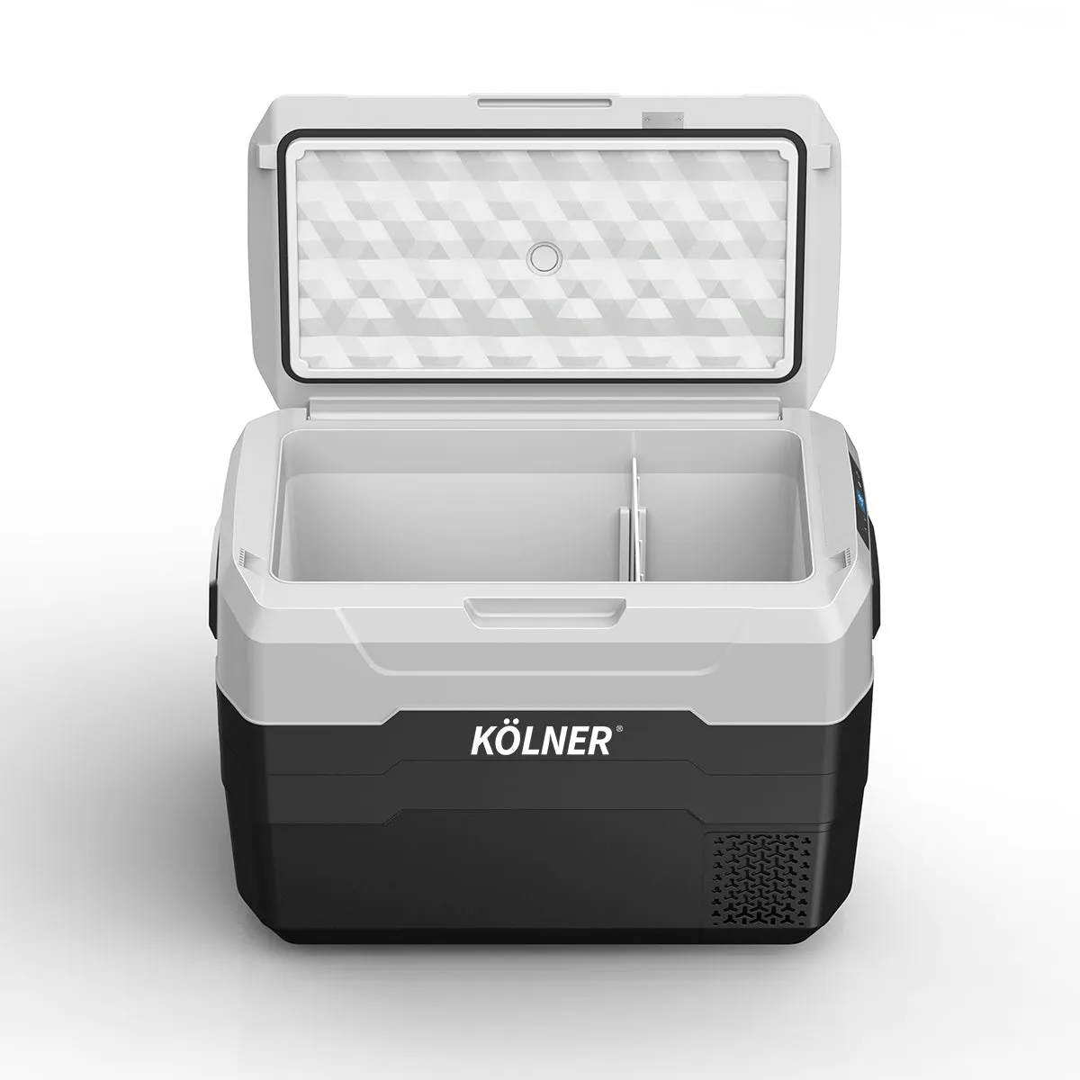 40L Portable Fridge Freezer, LCD Control, 12/24/240V Kolner