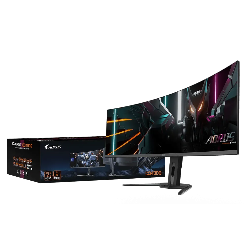 49" Gigabyte AORUS CO49DQ 1440p Ultrawide 144Hz QD-OLED Gaming Monitor