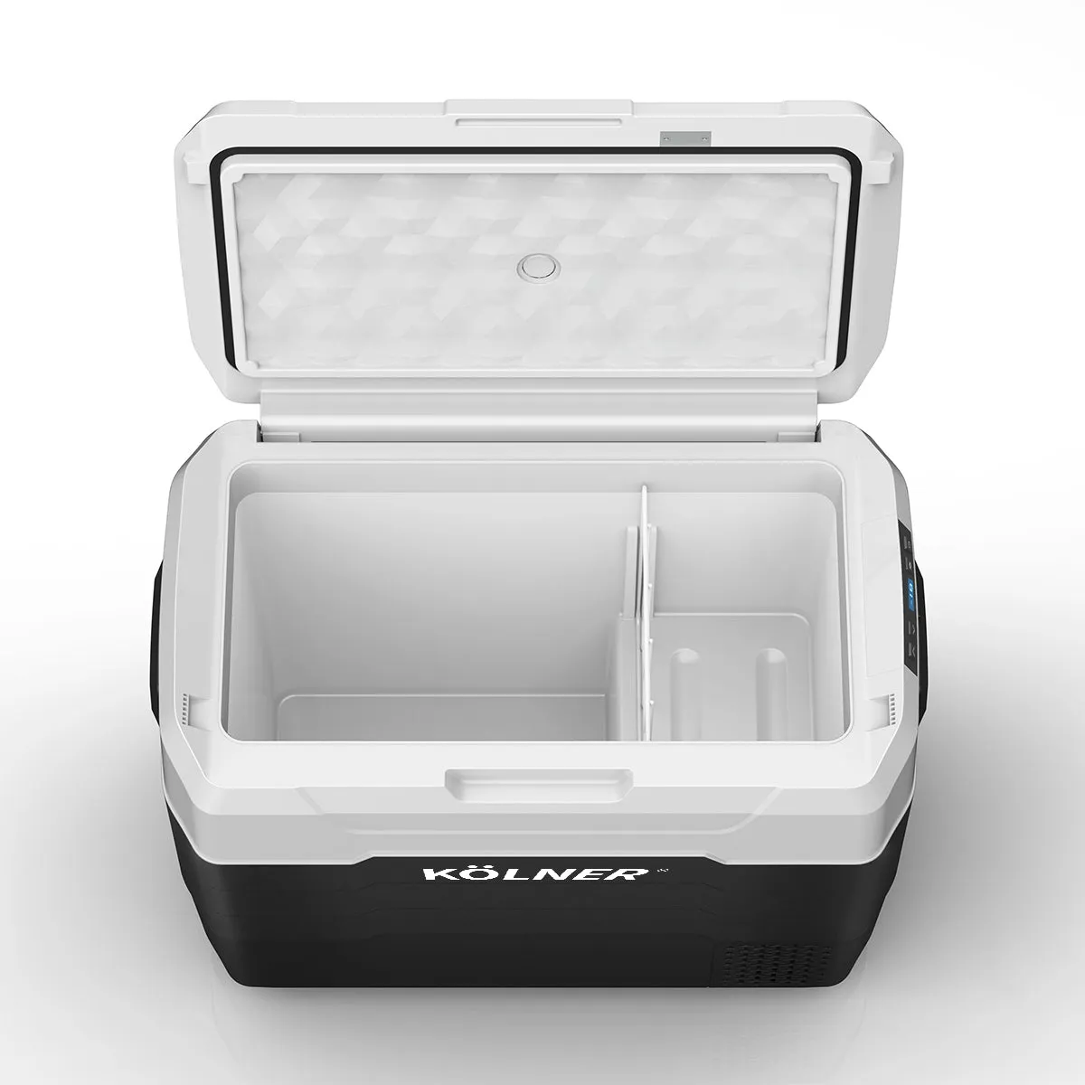 50L Portable Fridge Freezer, -20C to  10C, 12/24/240V - Kolner