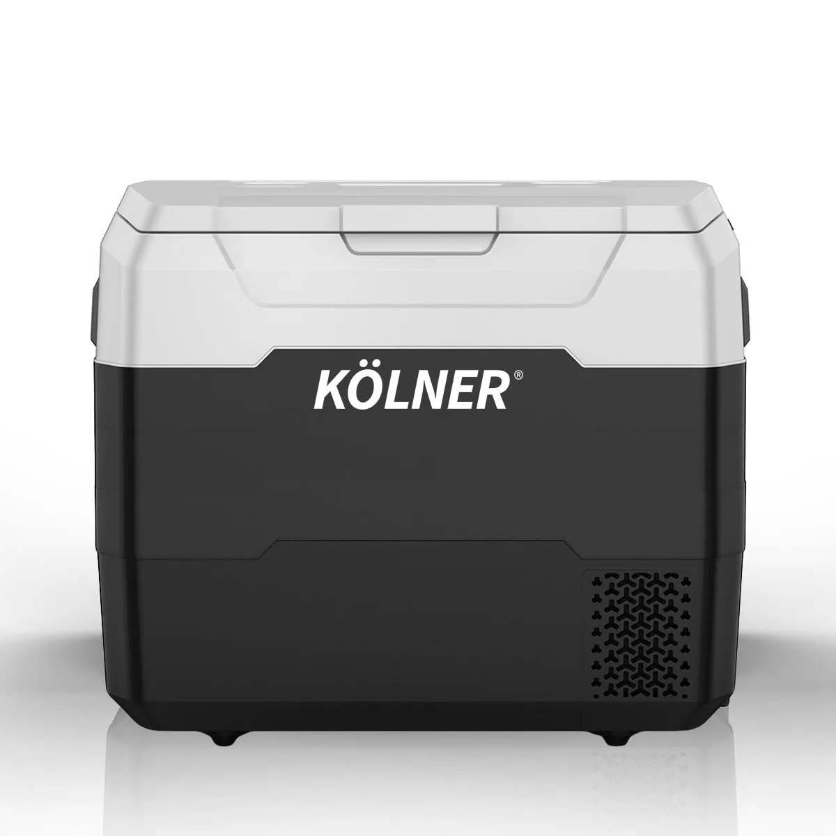 50L Portable Fridge Freezer, -20C to  10C, 12/24/240V - Kolner