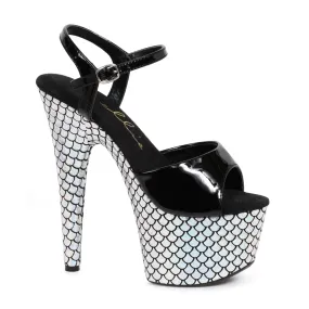 709-MARINA 7" STILETTO W/ PLATFORM