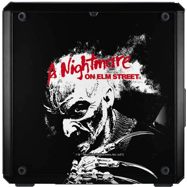 A Nightmare on Elm Street Cooler Master MasterBox Q300L Mini Tower Skin