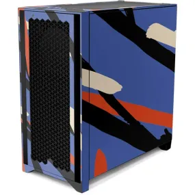 Abstract Lines Corsair 4000D Tempered Glass Mid-Tower ATX Case Skin