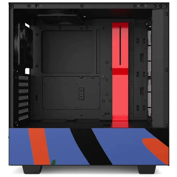 Abstract Lines NZXT H510 Compact ATX Mid-Tower Case Skin