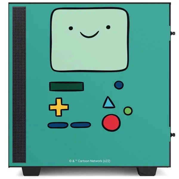 Adult Swim Adventure Time BMO NZXT H510 Compact ATX Mid-Tower Case Skin