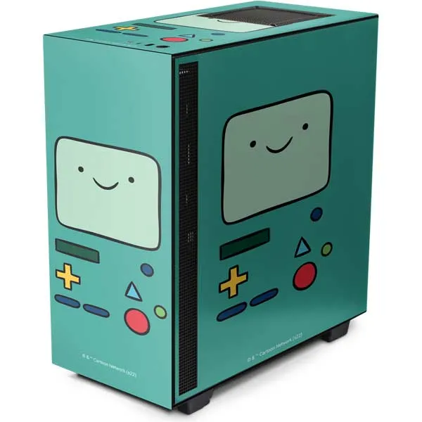 Adult Swim Adventure Time BMO NZXT H510 Compact ATX Mid-Tower Case Skin