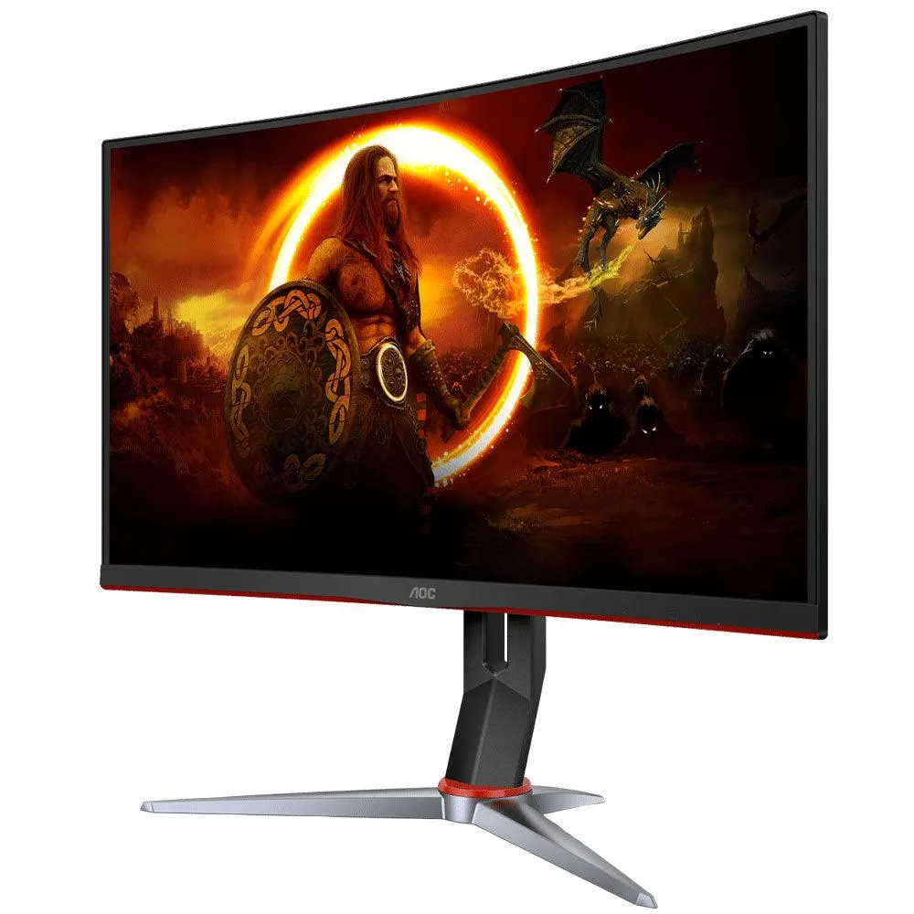 AOC C27G2Z 27 Inch VA FHD Curved Gaming Monitor 240Hz