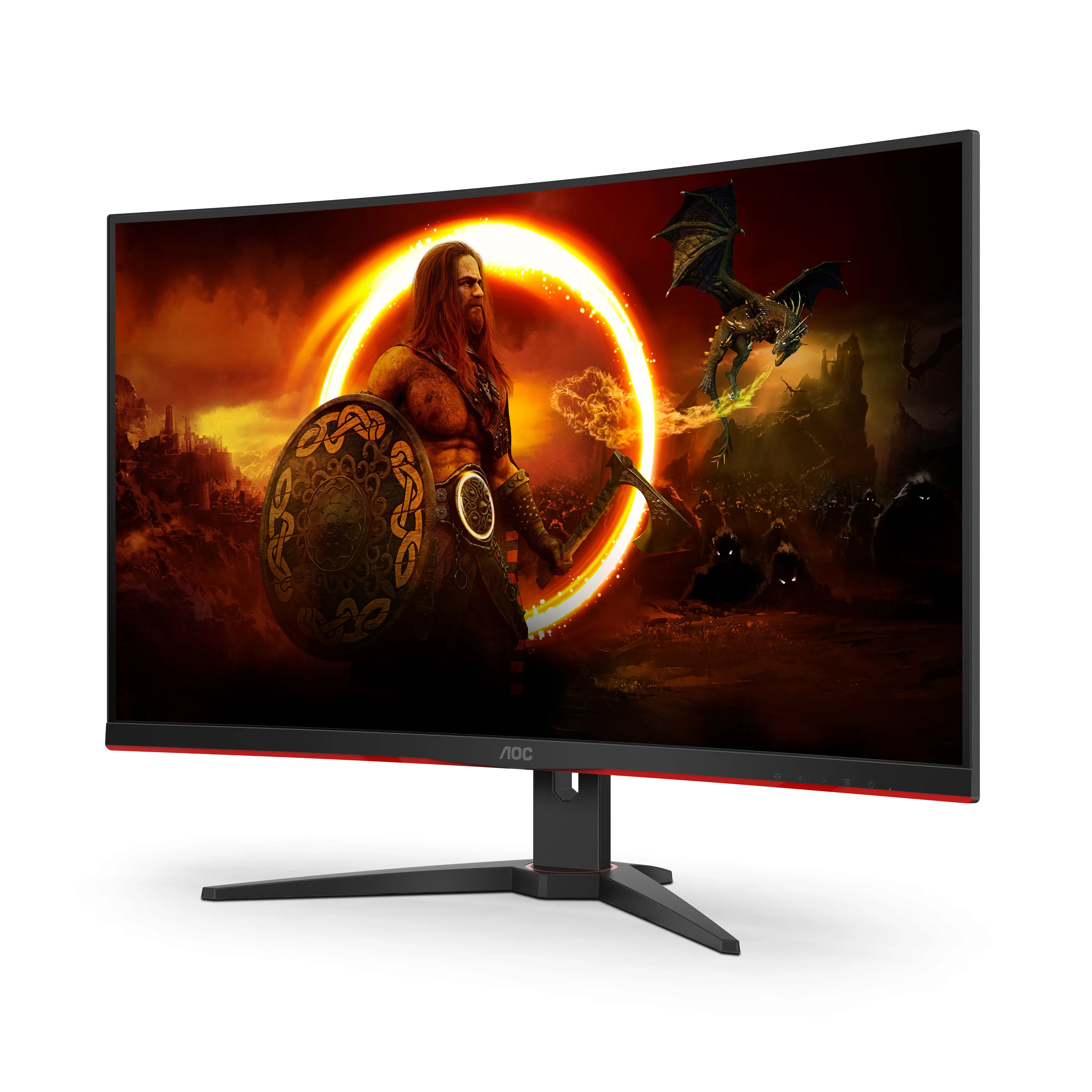 AOC C32G2ZE 32" Fhd 240hz 0.5ms Curved Gaming Monitor (Brand New)