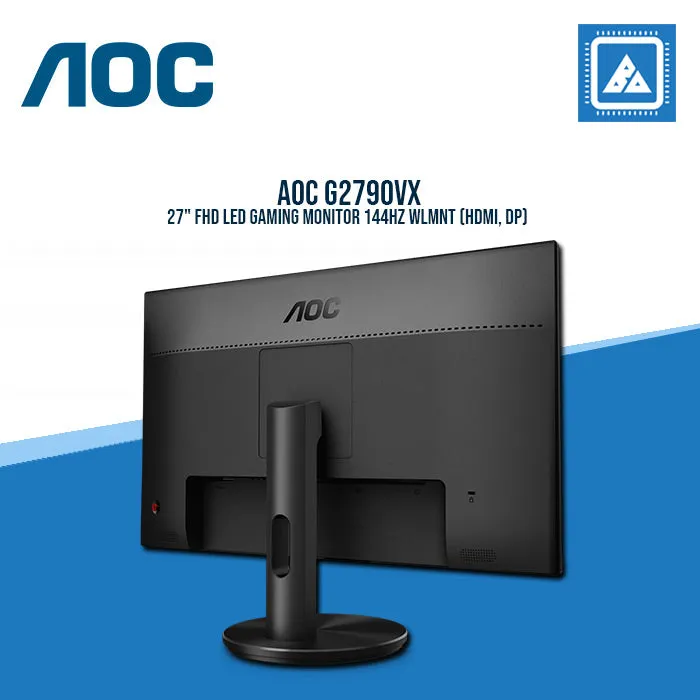 AOC G2790VX 27" FHD LED GAMING MONITOR 144HZ WLMNT (HDMI, DP)