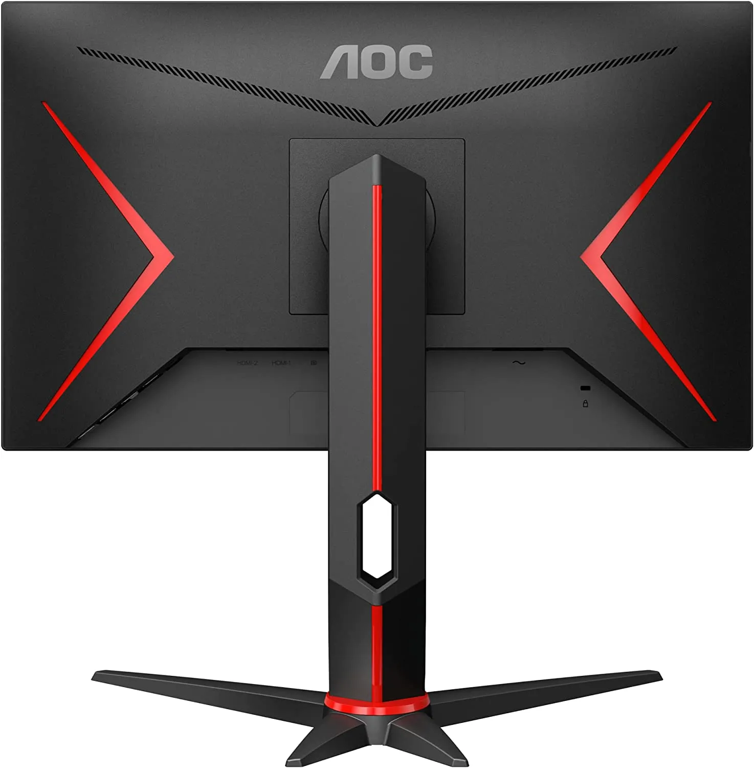 AOC Gaming Monitor 24" Full HD, 165Hz, IPS, 1ms MPRT, Height Adjust, Freesync Premium, Speaker, HDMI, DP, USB - 24G2SPU/BK