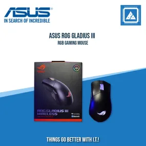 ASUS ROG GLADIUS III RGB GAMING MOUSE
