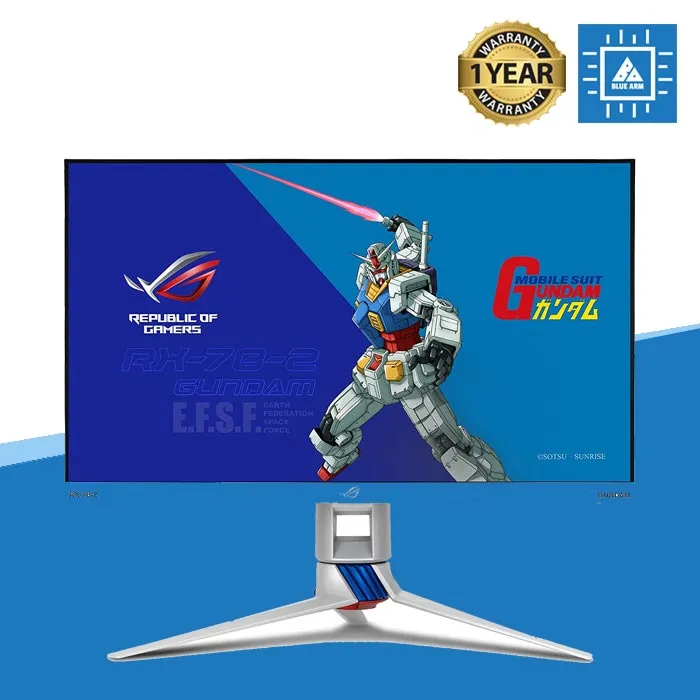 ASUS ROG STRIX XG279Q-G GUNDAM EDITION 27" WQHD IPS LED GAMING MONITOR 1MS 170HZ W/ SPK WLMNT (2XHDMI, DP)