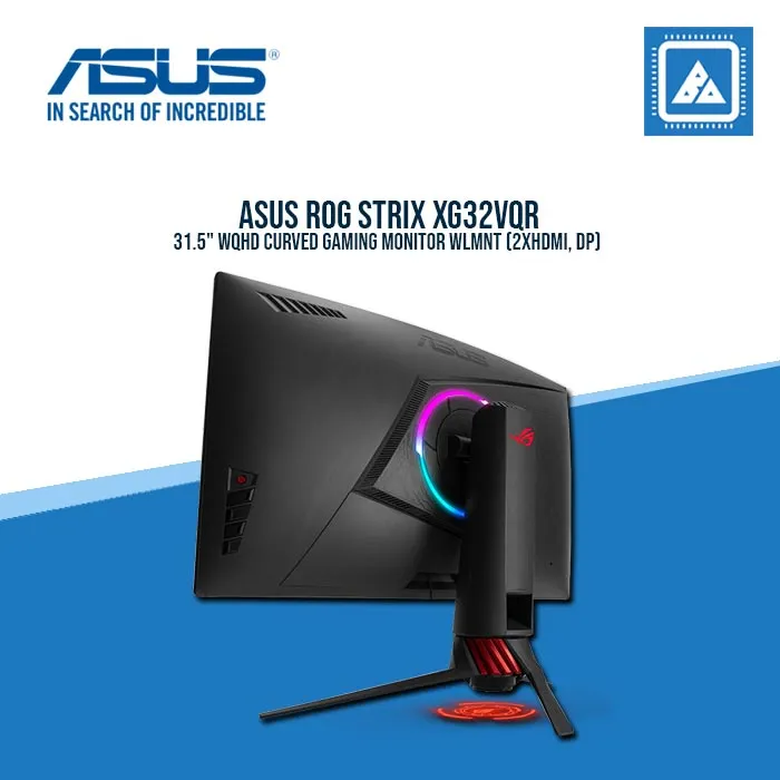 ASUS ROG STRIX XG32VQR 31.5" WQHD CURVED GAMING MONITOR WLMNT (2XHDMI, DP)