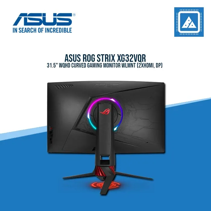 ASUS ROG STRIX XG32VQR 31.5" WQHD CURVED GAMING MONITOR WLMNT (2XHDMI, DP)