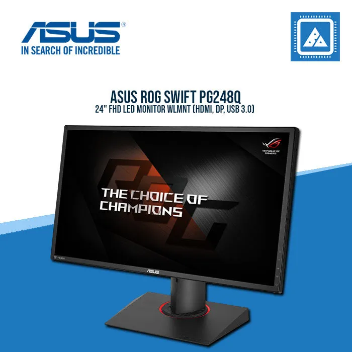 ASUS ROG SWIFT PG248Q 24" FHD LED MONITOR WLMNT (HDMI, DP, USB 3.0)