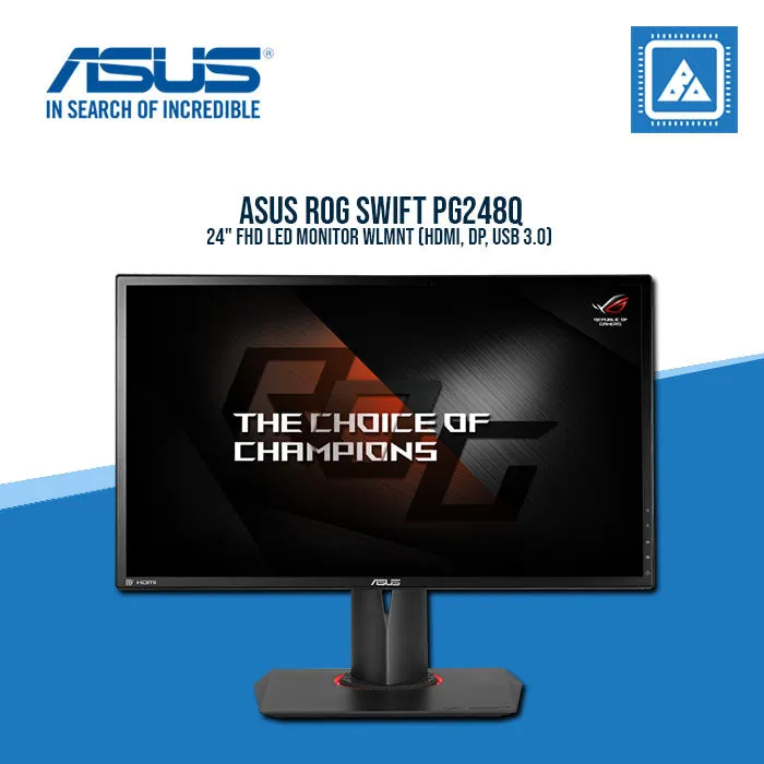 ASUS ROG SWIFT PG248Q 24" FHD LED MONITOR WLMNT (HDMI, DP, USB 3.0)