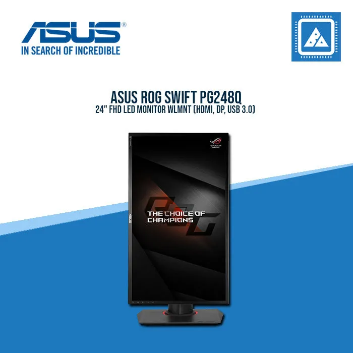 ASUS ROG SWIFT PG248Q 24" FHD LED MONITOR WLMNT (HDMI, DP, USB 3.0)
