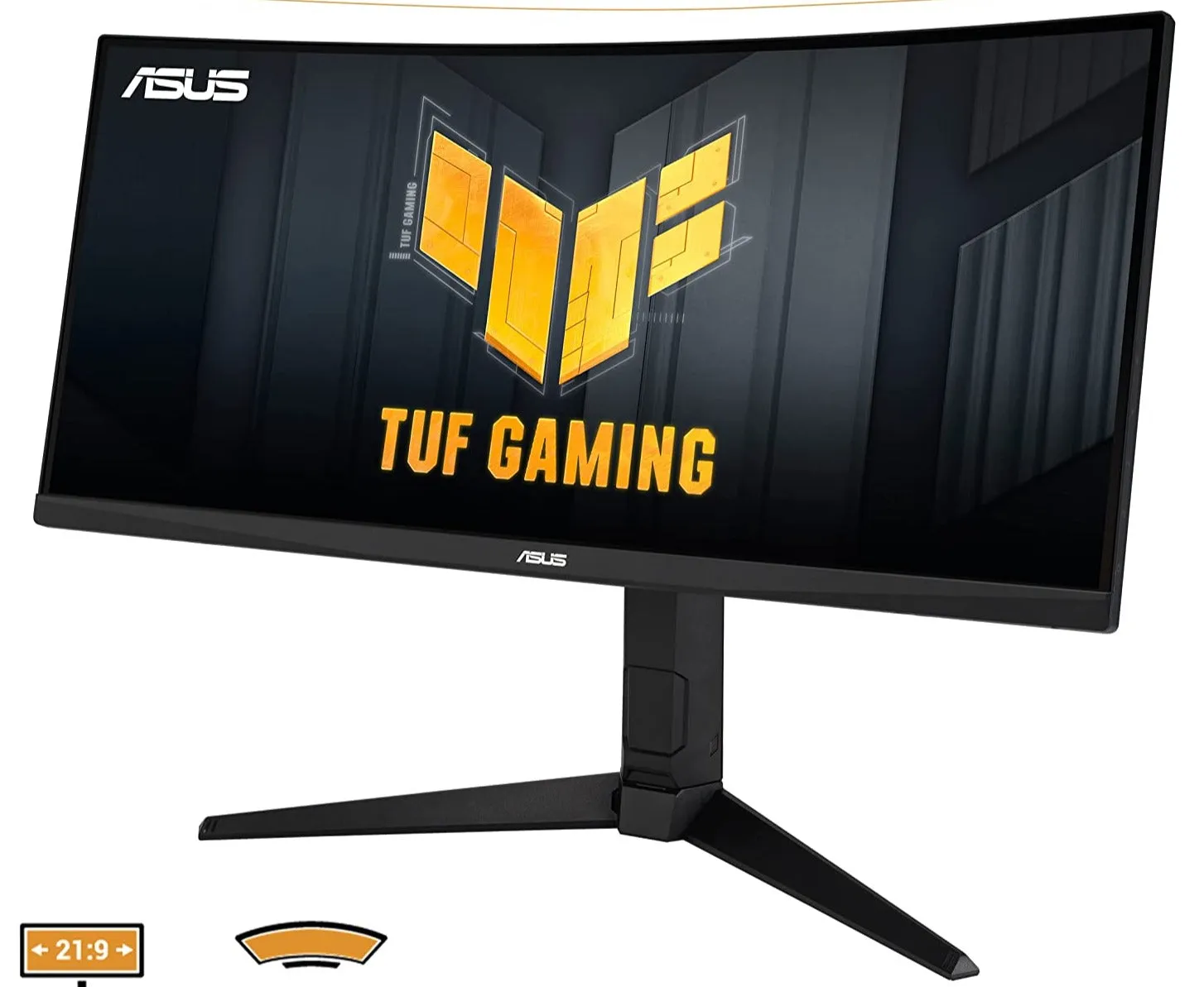 ASUS TUF Gaming VG30VQL1A 29.5" WFHD Curved Monitor, 21:9, 1ms, 3K:1-Contrast - VG30VQL1A