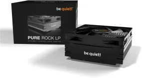 Be Quiet! BK034 Pure Rock LP Heatsink & Fan Air Cooler, Intel & AMD Sockets, 92mm PWM Fan, Low Profile, 100W TDP