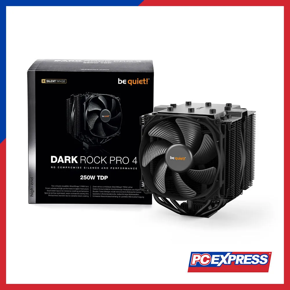 BE QUIET DARK ROCK PRO 4 CPU Air Cooler Fan
