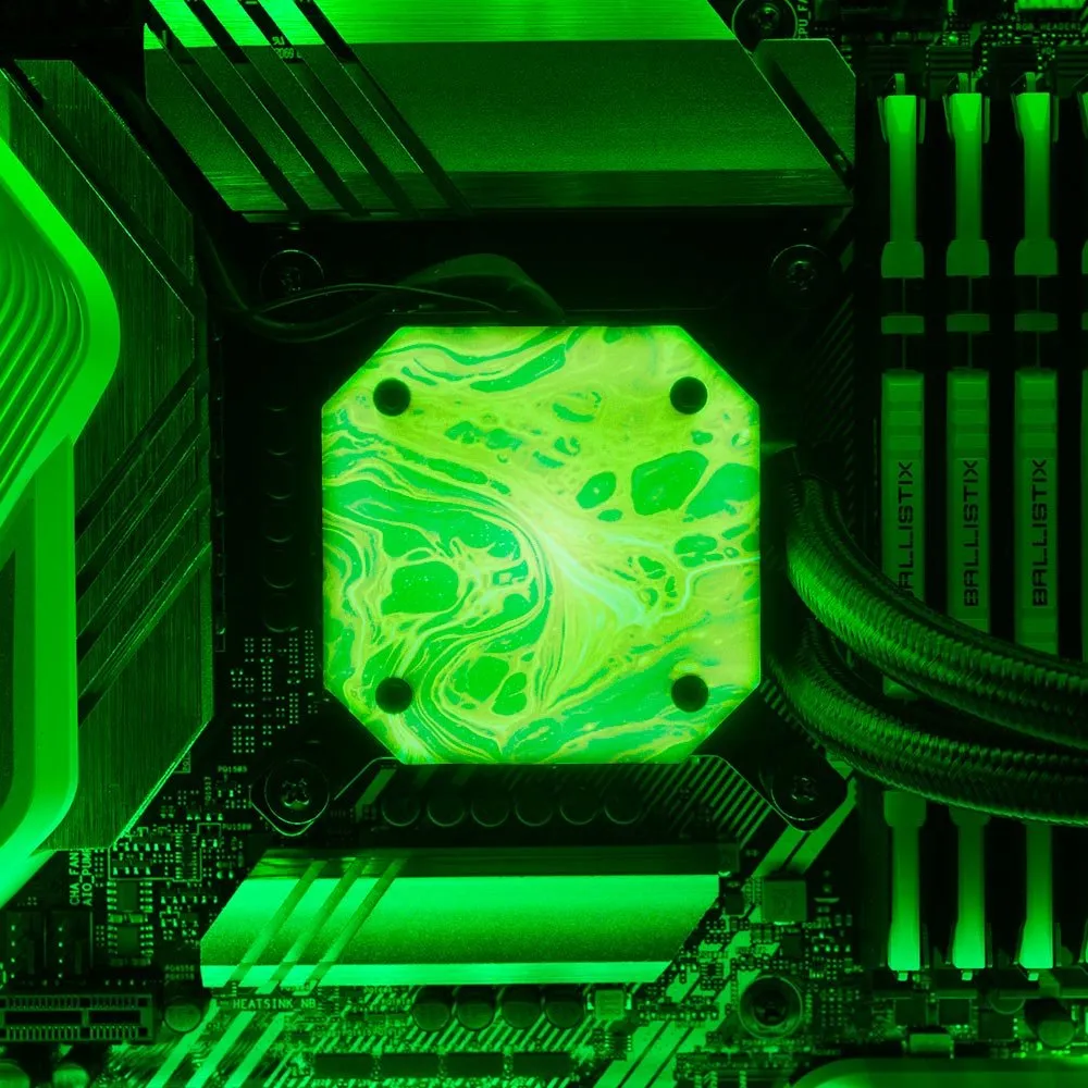 Believe In Yourself AIO Cover for Corsair iCUE ELITE CAPELLIX (H100i, H115i, H150i Black and White)