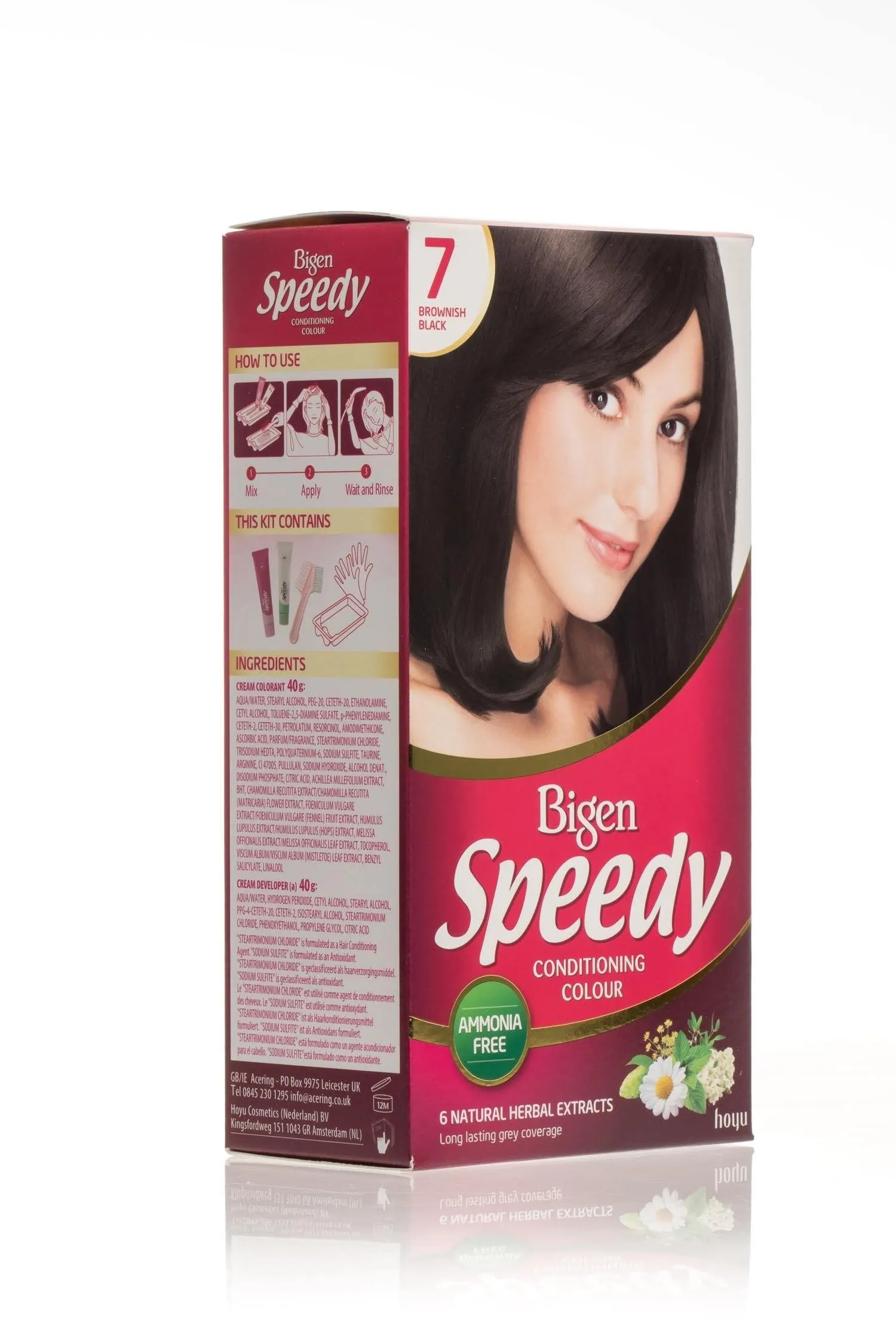 Bigen Speedy Conditioning Colour - 7 - Brownish Black