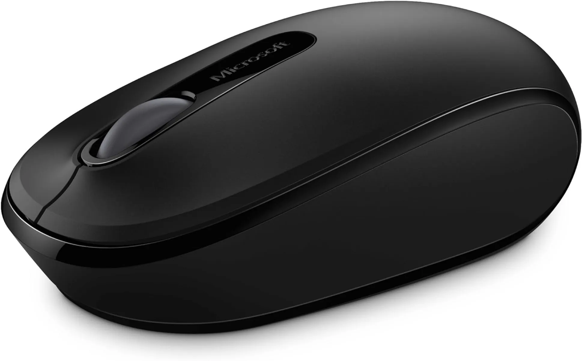 Black 1850 3 Button Wireless Mobile Mouse - Microsoft