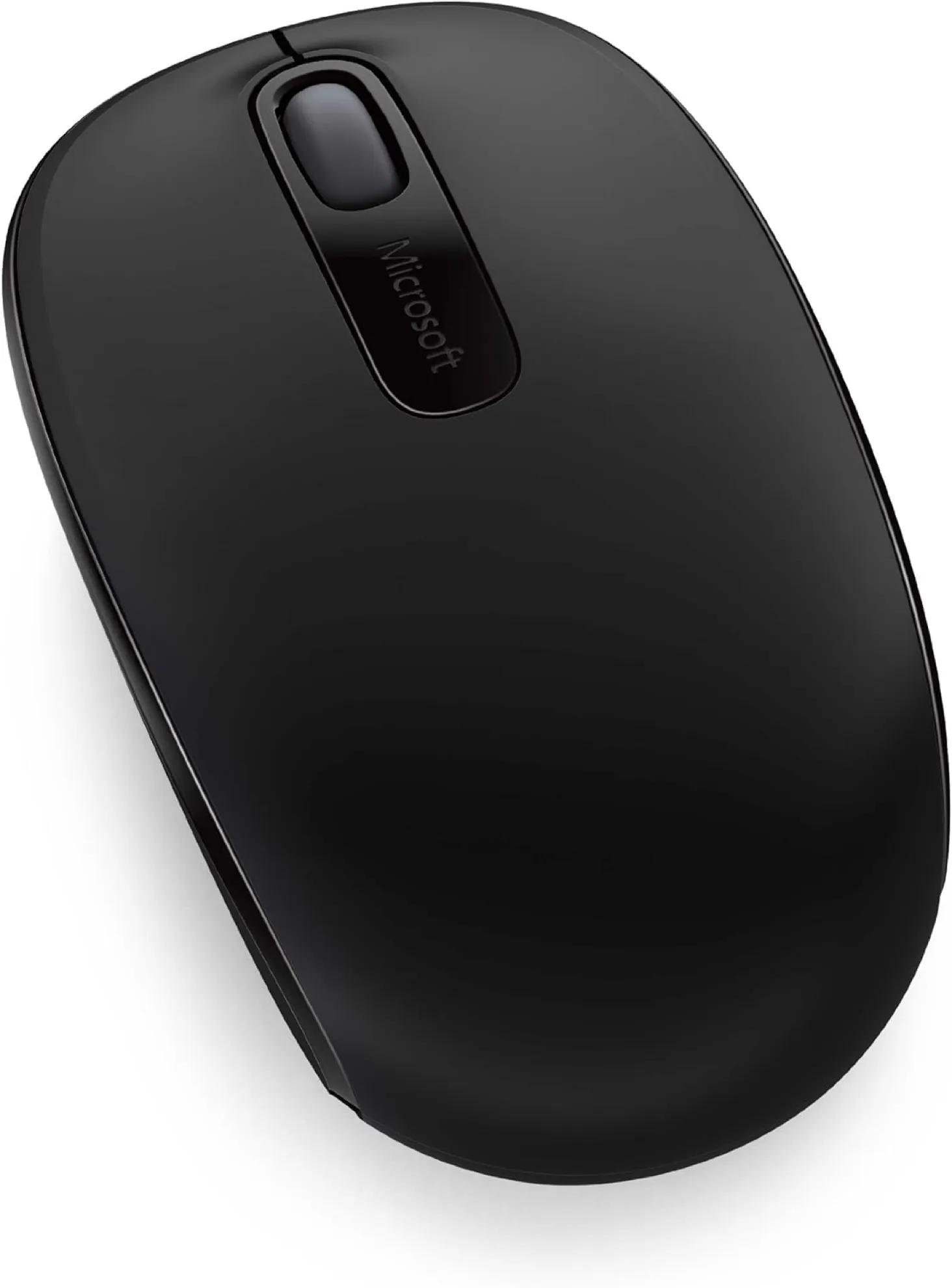 Black 1850 3 Button Wireless Mobile Mouse - Microsoft