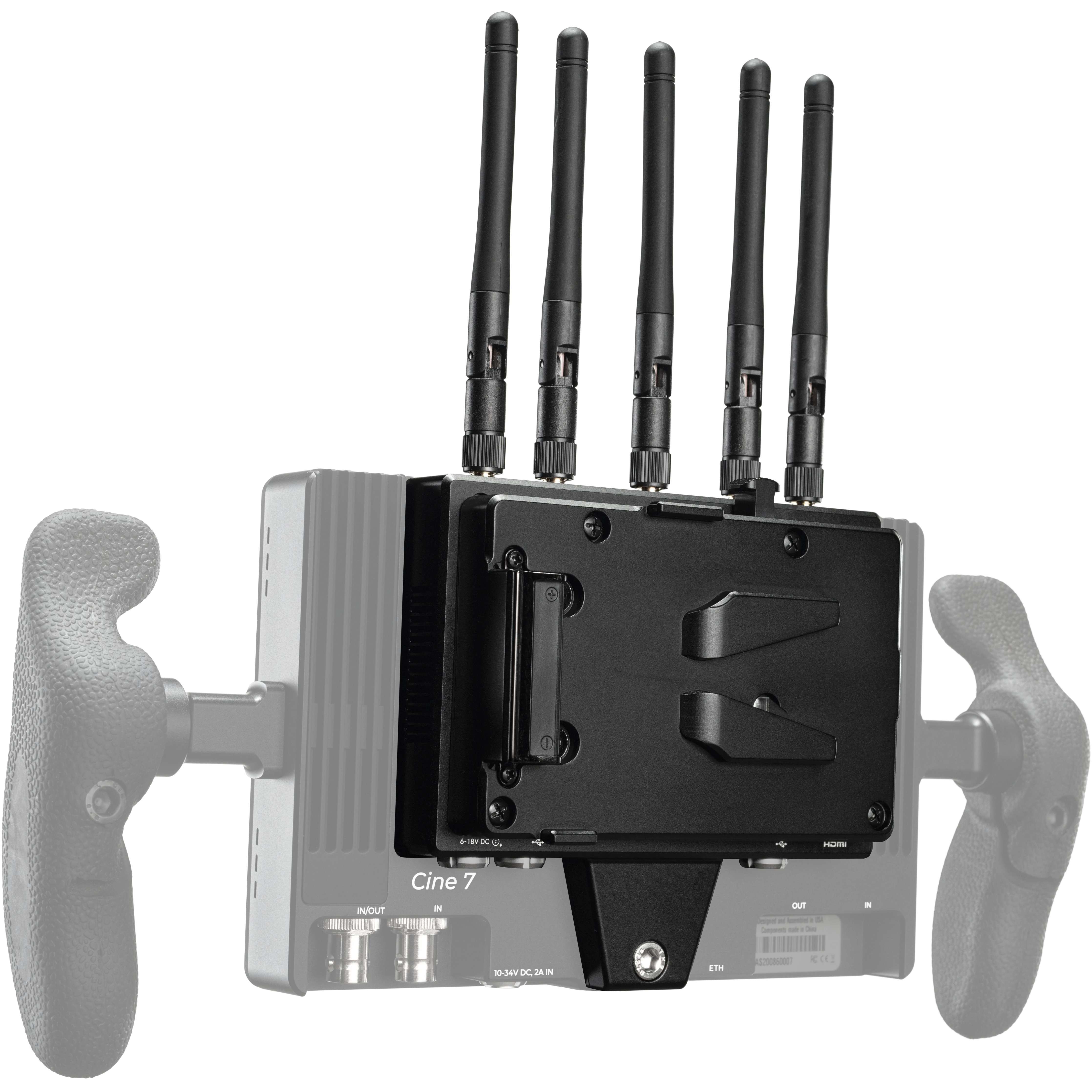 Bolt 4K Monitor Module 750 RX for SmallHD Smart 7 Monitors (V-Mount) - Refurbished
