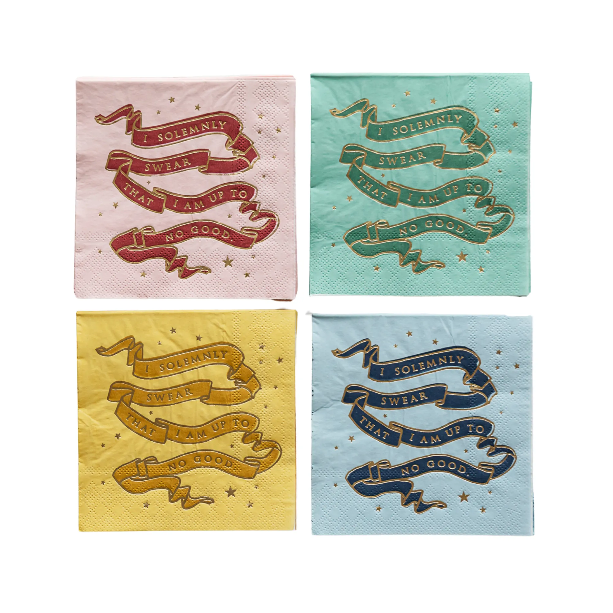 Bonjour Fête - HARRY POTTER X BONJOUR FÊTE HOUSE PRIDE SMALL PARTY NAPKINS
