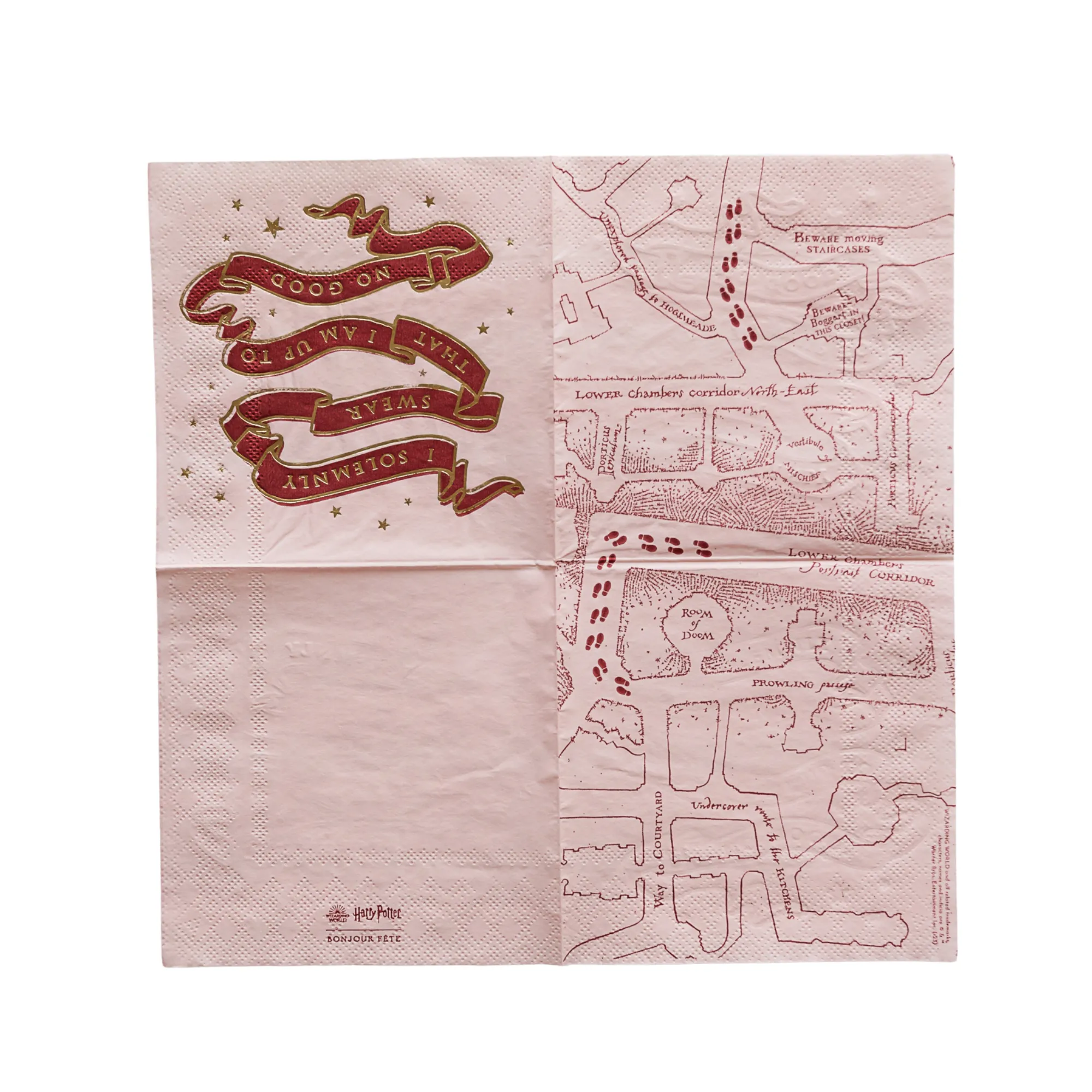 Bonjour Fête - HARRY POTTER X BONJOUR FÊTE HOUSE PRIDE SMALL PARTY NAPKINS