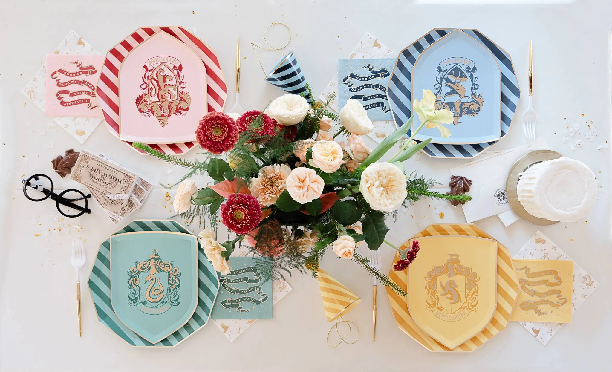 Bonjour Fête - HARRY POTTER X BONJOUR FÊTE HOUSE PRIDE SMALL PARTY NAPKINS
