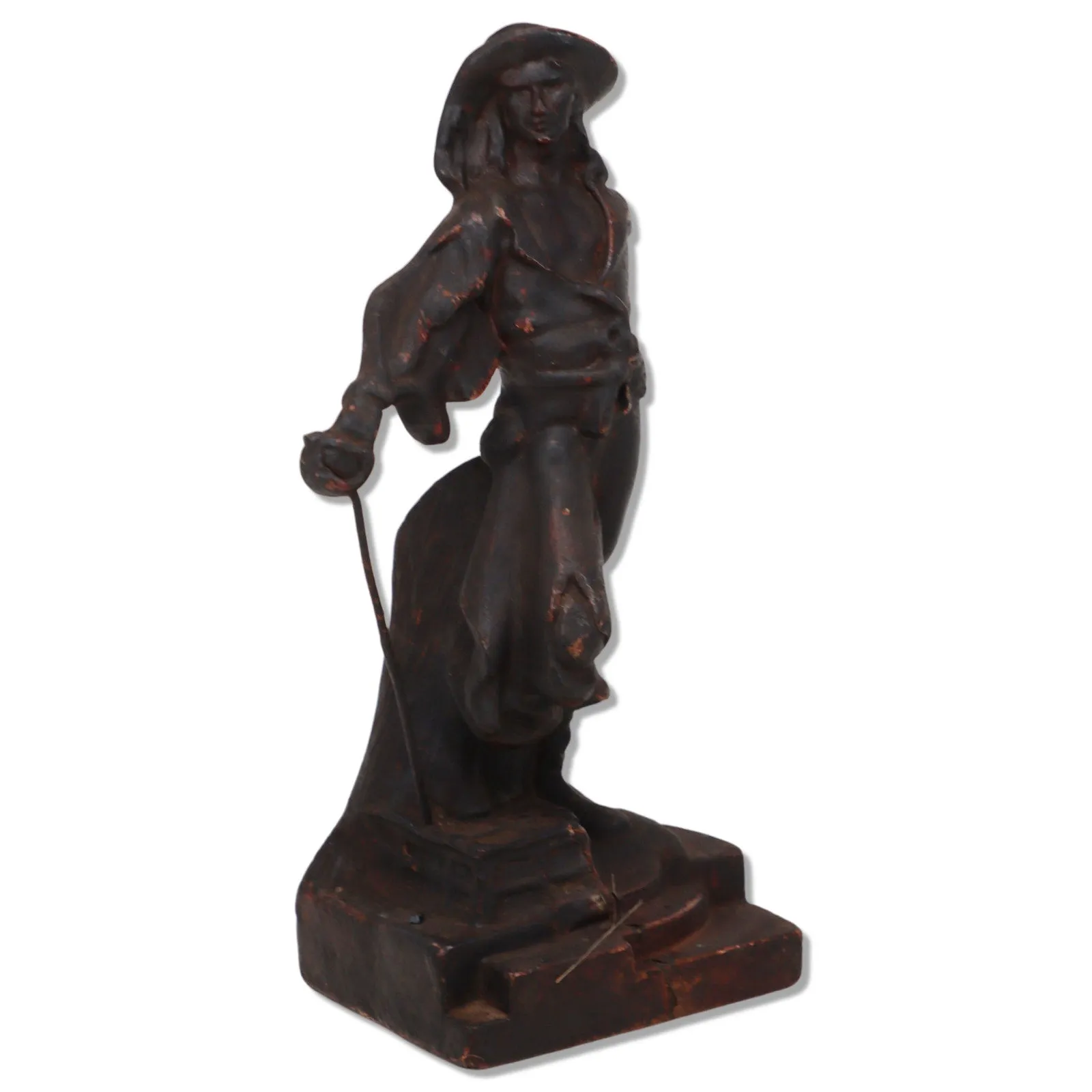 Bronze Corsair Pirate by Eutrope Bouret France Antique 19th C.