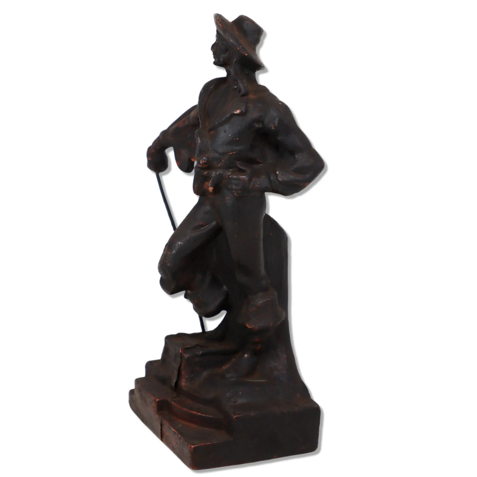 Bronze Corsair Pirate by Eutrope Bouret France Antique 19th C.