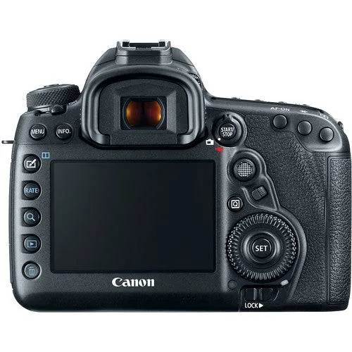 Canon EOS 5D Mark IV 4K Wi-Fi Digital SLR Camera Body with 128GB CF Card BUNDLE