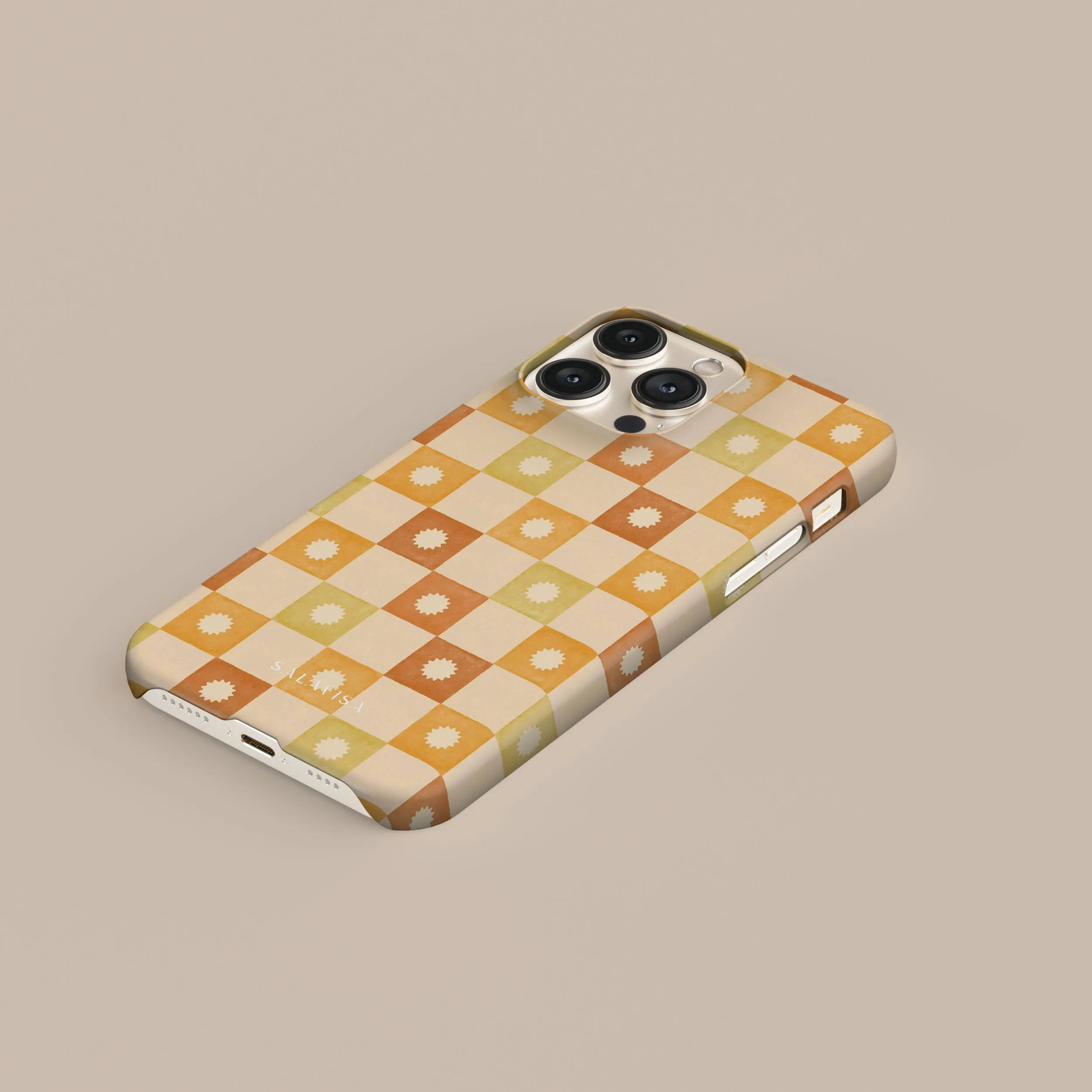 Checkered Elegance Phone Case