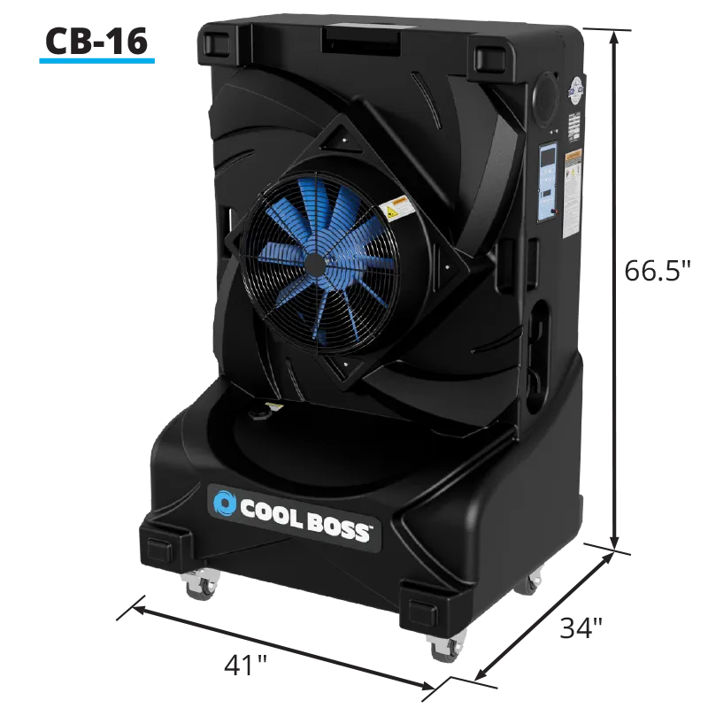 Cool Boss™ CB-16 Portable Evaporative Cooler