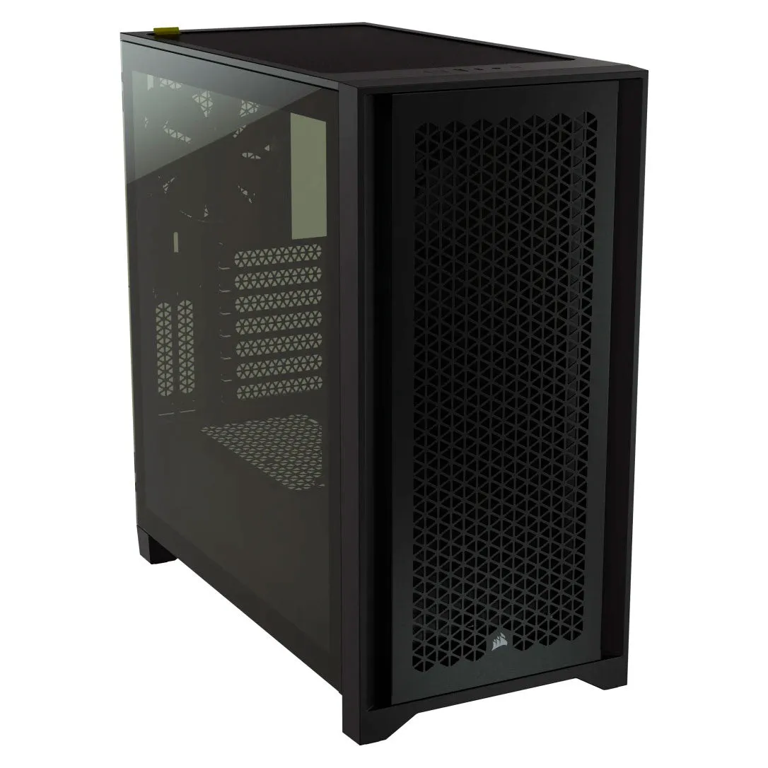 Corsair 4000D Airflow ATX Tempered Glass Case, Mid Tower, Black, CC-9011200-CN