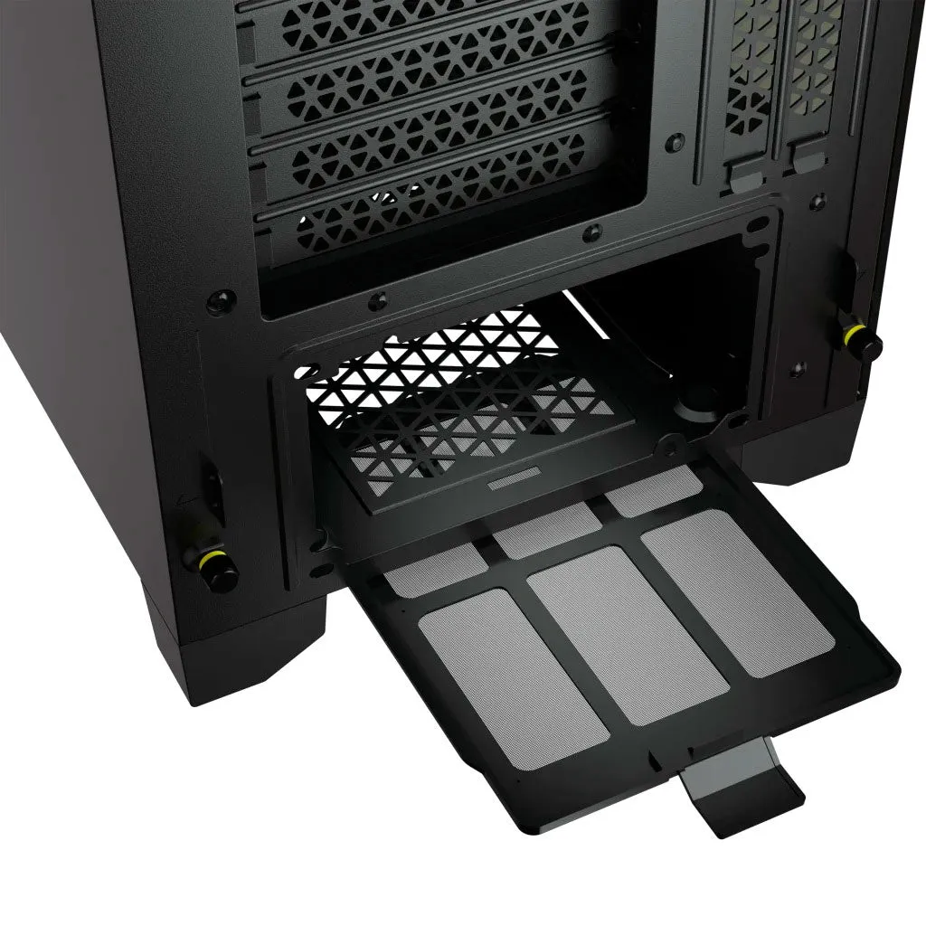 Corsair 4000D Airflow ATX Tempered Glass Case, Mid Tower, Black, CC-9011200-CN