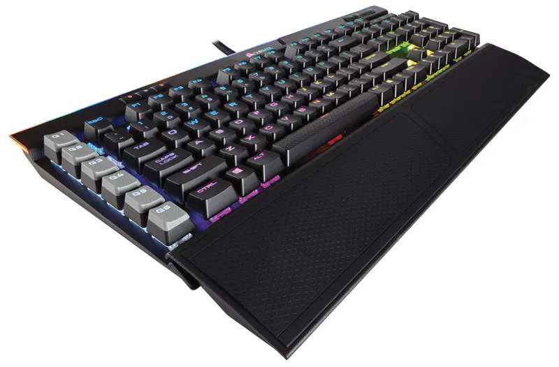 CORSAIR GAMING K95 RGB PLATINUM MECHANICAL GAMING KEYBOARD CHERRY RED MX SPEED (BLACK)