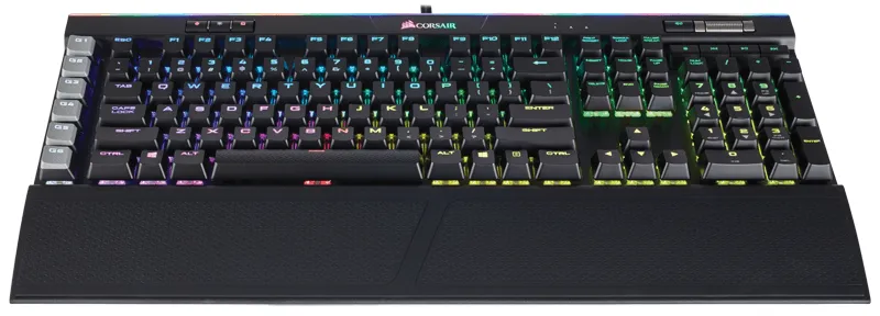 CORSAIR GAMING K95 RGB PLATINUM MECHANICAL GAMING KEYBOARD CHERRY RED MX SPEED (BLACK)