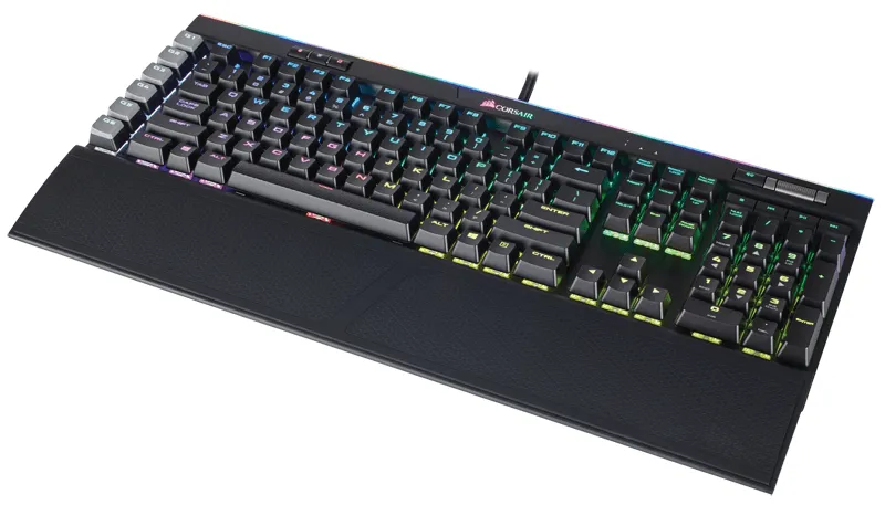 CORSAIR GAMING K95 RGB PLATINUM MECHANICAL GAMING KEYBOARD CHERRY RED MX SPEED (BLACK)