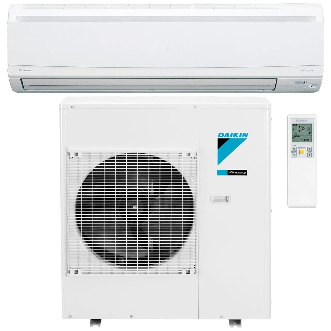 Daikin 30000 Btu 19.3 SEER Low Ambient Ductless Mini-Split Wall Mount Air Conditioner