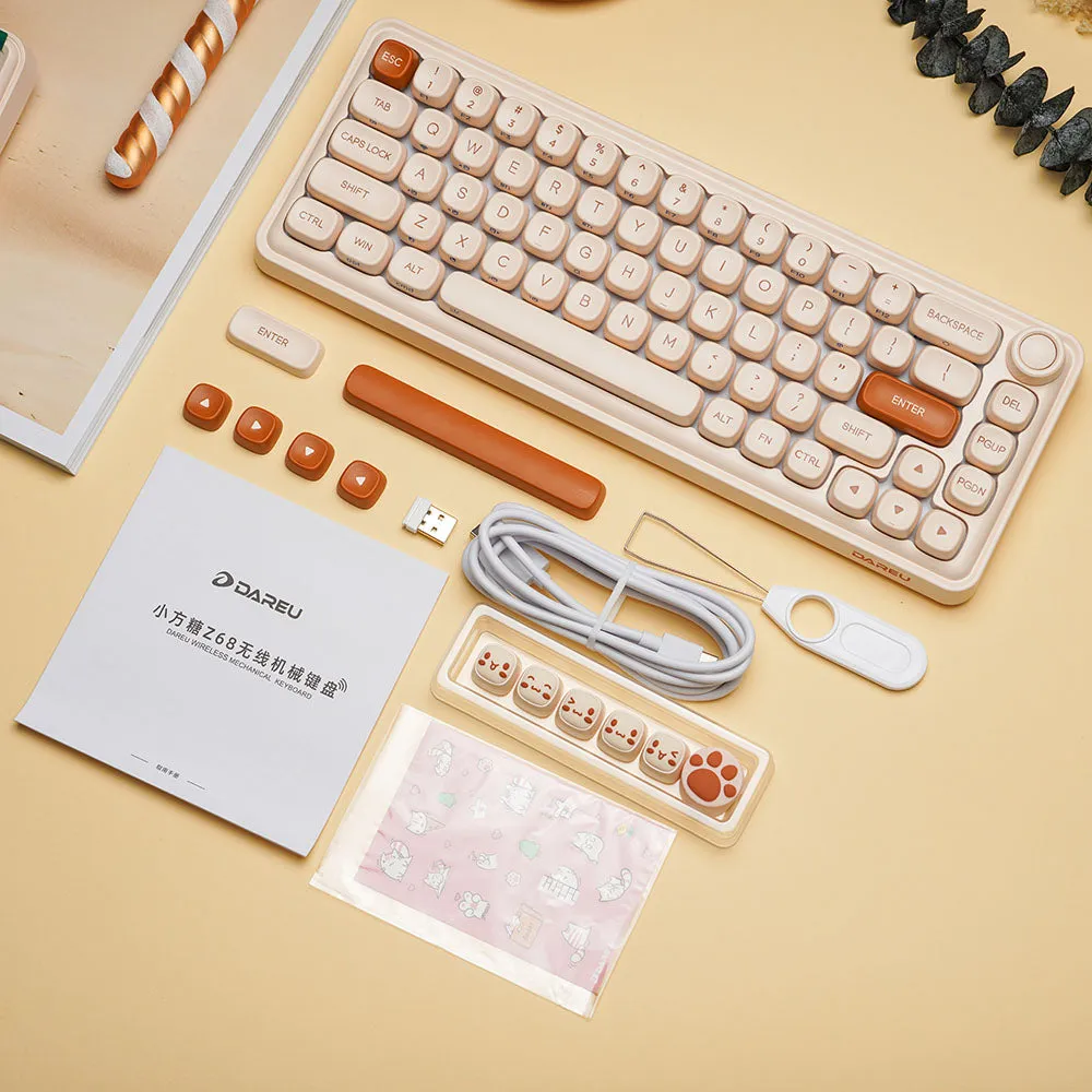 DAREU Z68 Sugar Cube Series Mechanical Keyboard