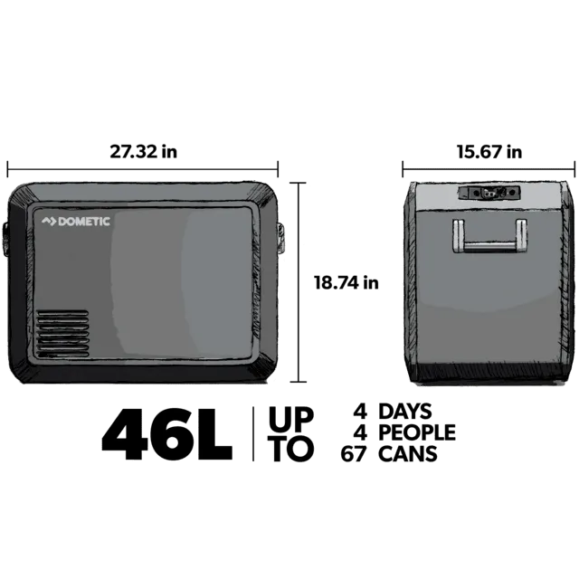 Dometic CFX3 45 12v Fridge