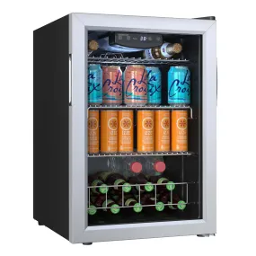 Edgestar BWC91SS 17" Wide 80 Can Capacity Extreme Cool Beverage Center in Stainless Steel