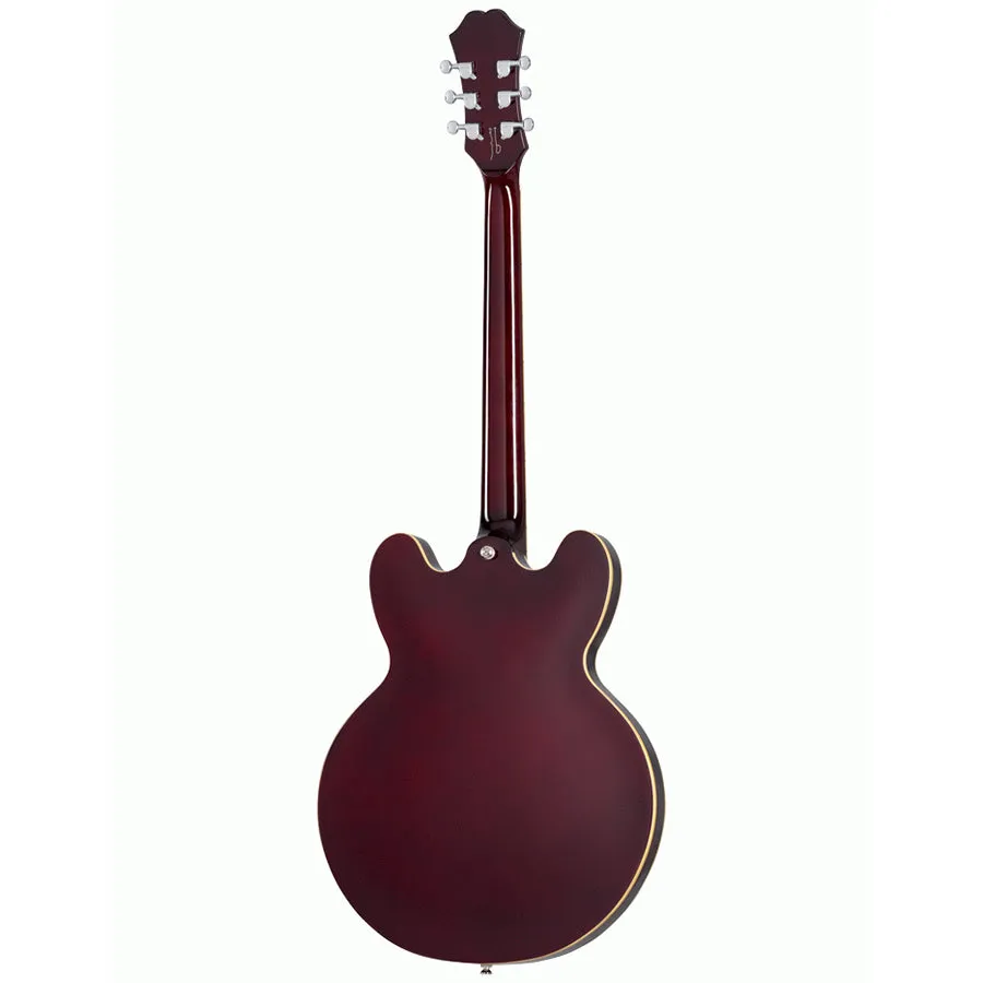 EPIPHONE NOEL GALLAGHER RIVIERA IN WINE RED (w/ case)