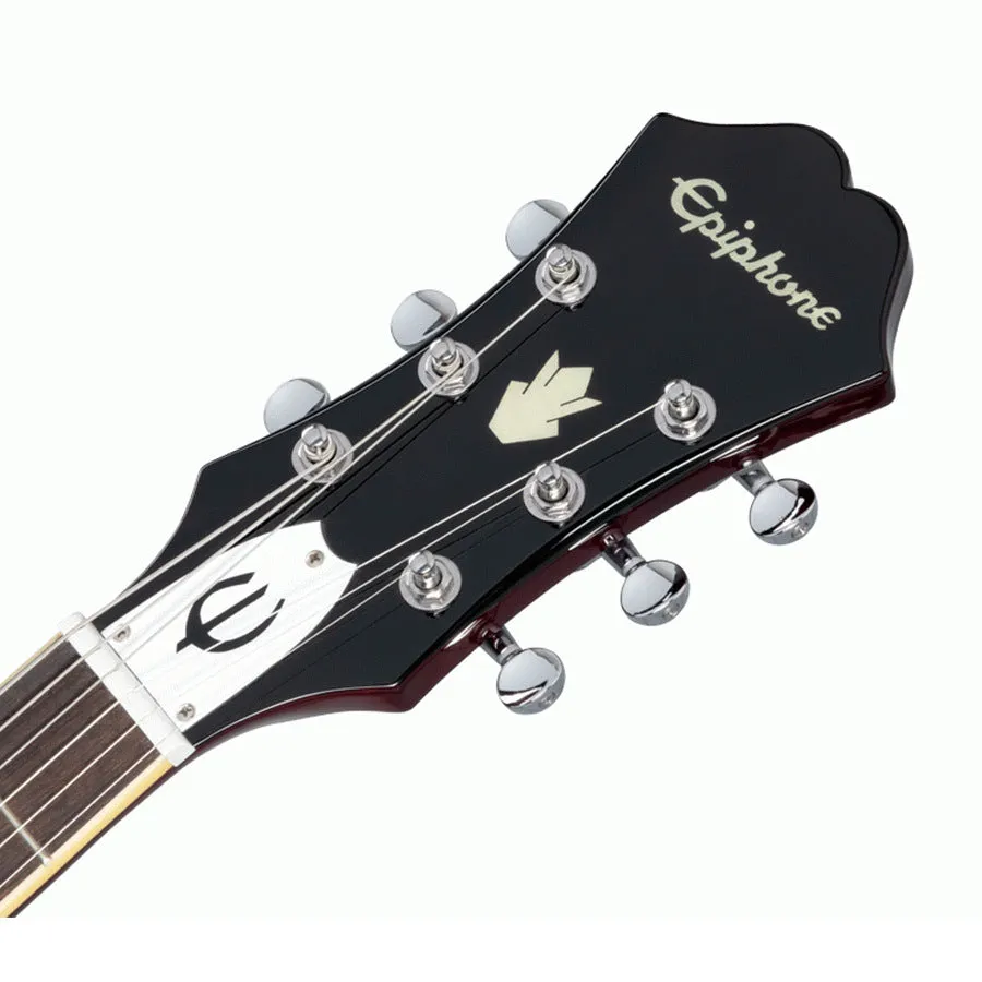 EPIPHONE NOEL GALLAGHER RIVIERA IN WINE RED (w/ case)